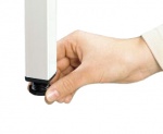 Fuss-Rahmen für Arztschrank, Vitrinenschrank, Medizinschrank, Praxisschrank, 1.000 mm breit